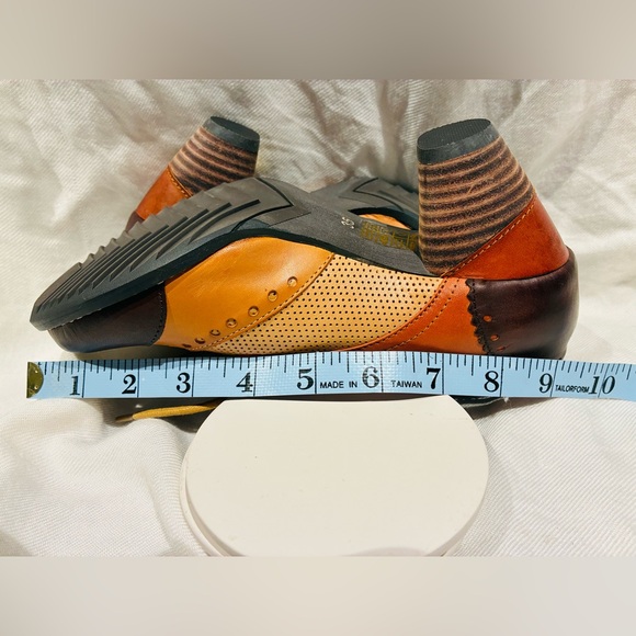 L’Artiste Spring Step Multi-Tone Leather Women’s Stack Heels, Retro, sz 5/EU35 - Picture 11 of 11